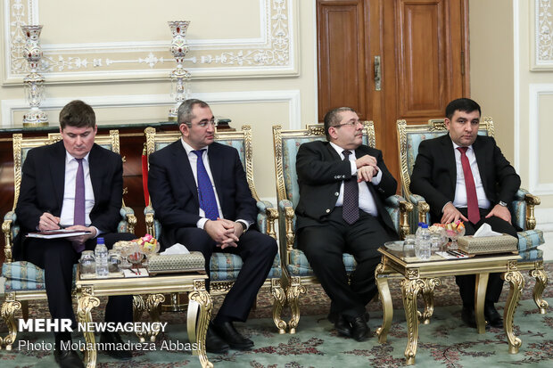 Larijani's meeting with Azeri FM