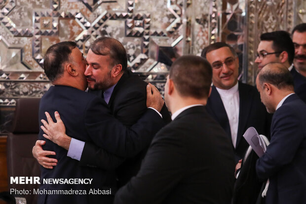 Meeting of Larijani and Bulgaria's dep, parl. speaker