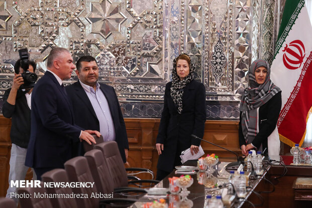 Meeting of Larijani and Bulgaria's dep, parl. speaker