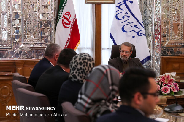 Meeting of Larijani and Bulgaria's dep, parl. speaker