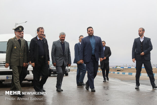 Jahangiri visits Semnan prov. to inaugurate industrial projects