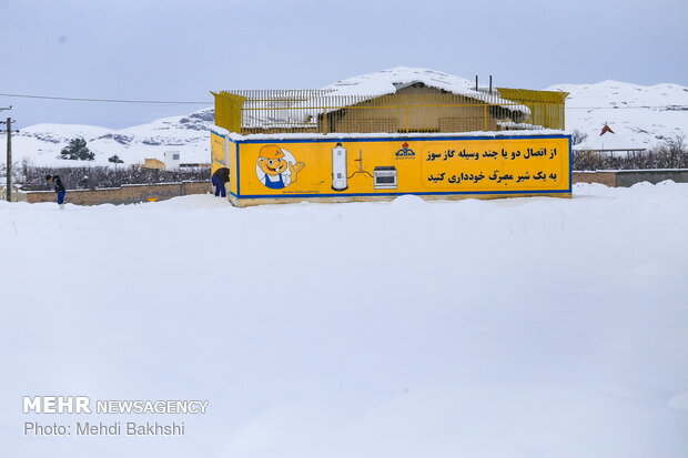 Qom under snow