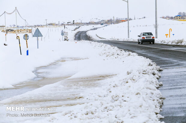 Qom under snow