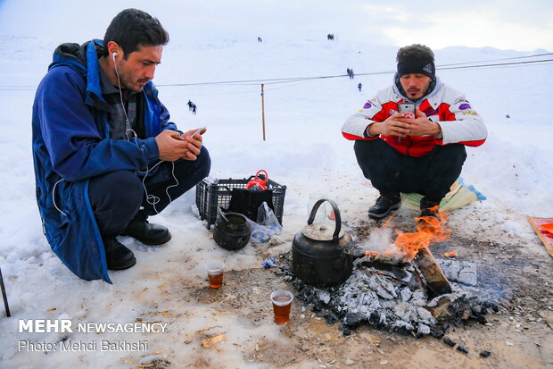 Qom under snow