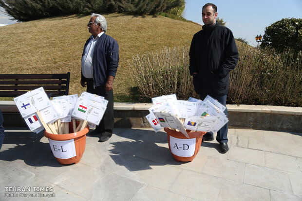  Iranian officials, diplomatic delegations plant trees as a sign of friendship and peace