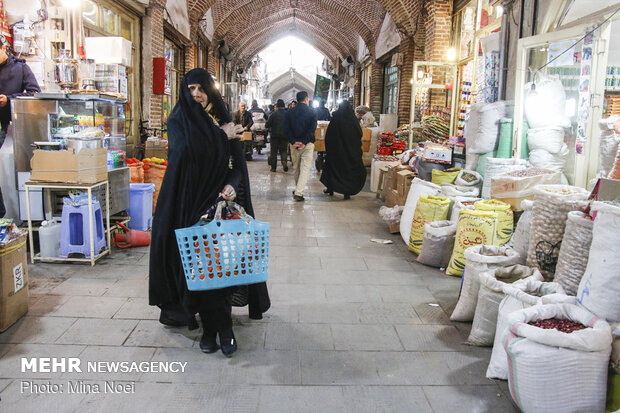 New Year Shopping at Tabriz Grand Bazaar