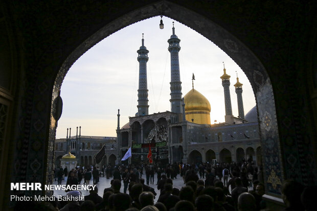 مراسم عزاداری شهادت امام هادی (ع) در قم