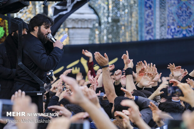 مراسم عزاداری شهادت امام هادی (ع) در قم