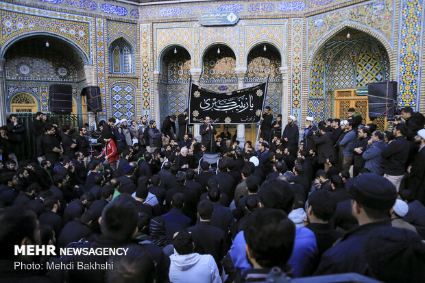 مراسم عزاداری شهادت امام هادی (ع) در قم
