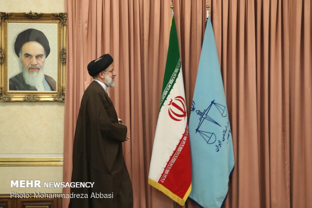 Introduction ceremony of new Judiciary chief