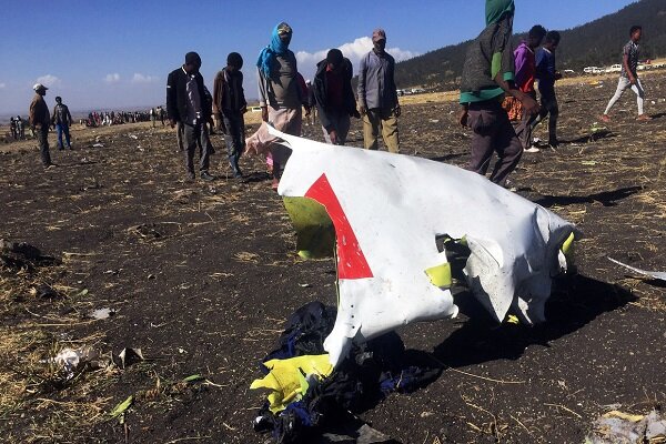 VIDEO: Latest footage of site where Ethiopian plane crashed