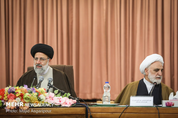 Heads of nationwide justice administration departments meet with new judiciary chief