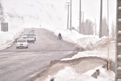 هراز و چالوس باز شدند/هیچ خودرویی در برف گرفتار نشد