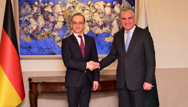 جرمن وزیر خارجہ کی شاہ محمود قریشی سے ملاقات
