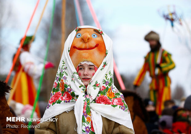 جشن پایان زمستان در روسیه