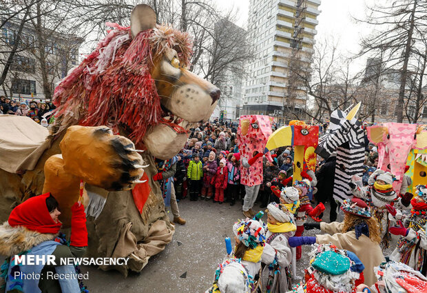 جشن پایان زمستان در روسیه