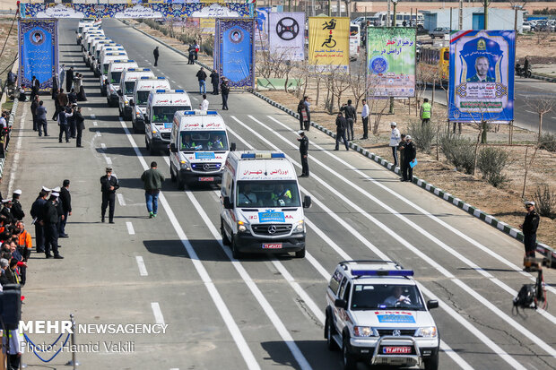 قرارگاه نوروزی پلیس در ساری راه اندازی شد