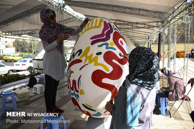 Nowruz egg painting festival