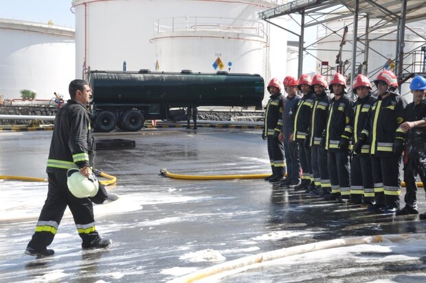 برگزاری رزمایش واکنش و افتتاح سیستم تصفیه پساب صنعتی در چالوس