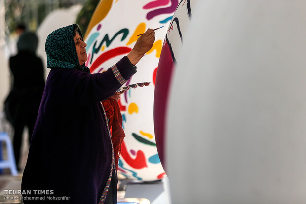 Tehran hosting colored-egg festival