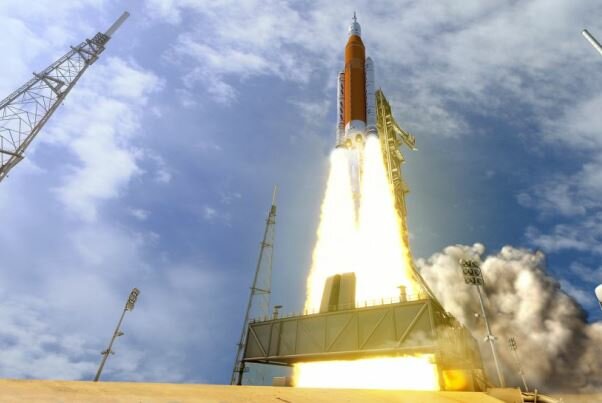 موشک تجاری کپسول «اوریون» را به فضا می برد