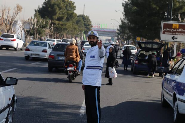 تمهیدات ترافیکی پلیس راهور تهران در شب بیست و یکم ماه رمضان
