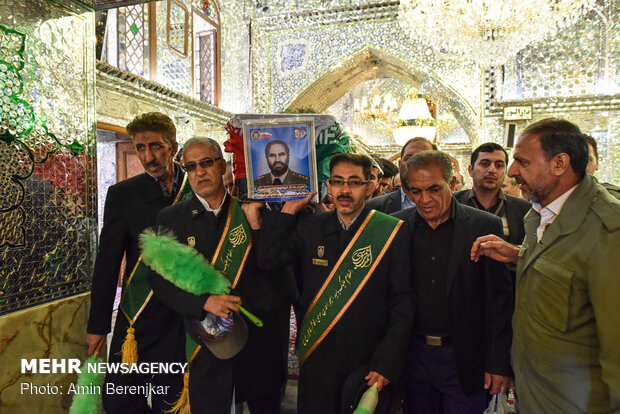 تشییع مرحوم اکبر شریعت در شیراز