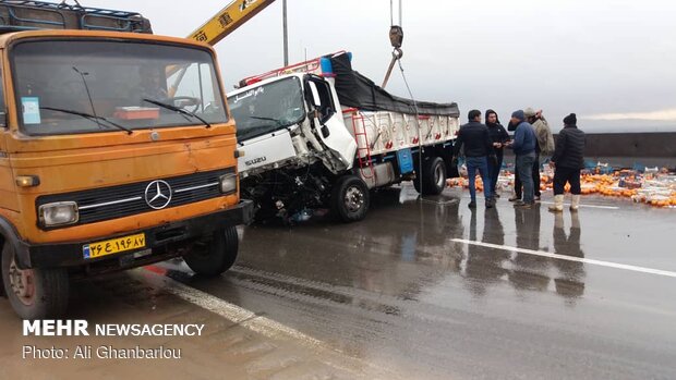 افزایش تصادفات رانندگی در شبانه روز گذشته