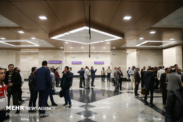 Tahran Metrosu'na 3 istasyon daha eklendi