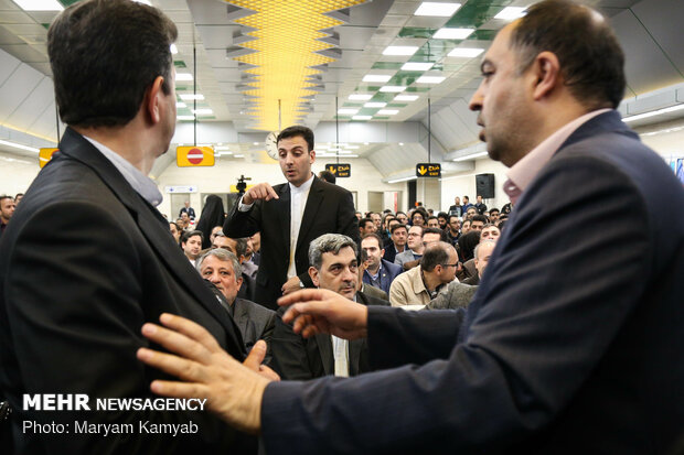 Inauguration of 3 Tehran Metro's new stations