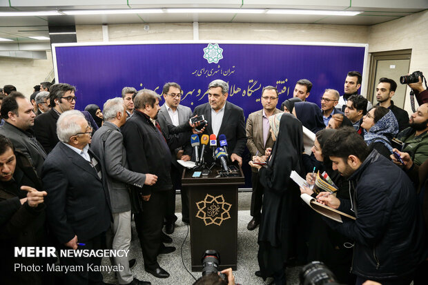 Inauguration of 3 Tehran Metro's new stations