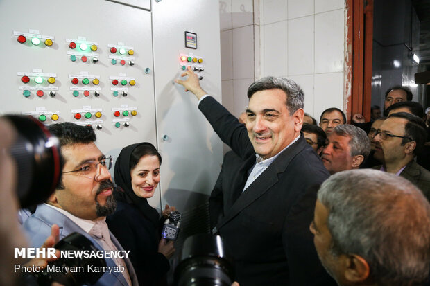 Inauguration of 3 Tehran Metro's new stations