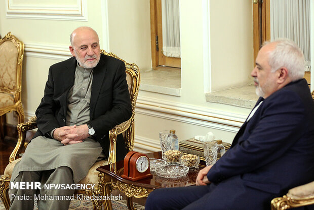 Iran FM, Afghan president’s envoy meet in Tehran