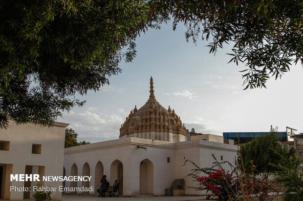 Eye-catching Indians temple in S Iran