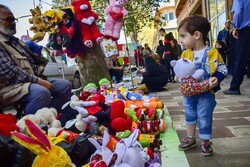 Nowruz shopping in northern city of Gorgan