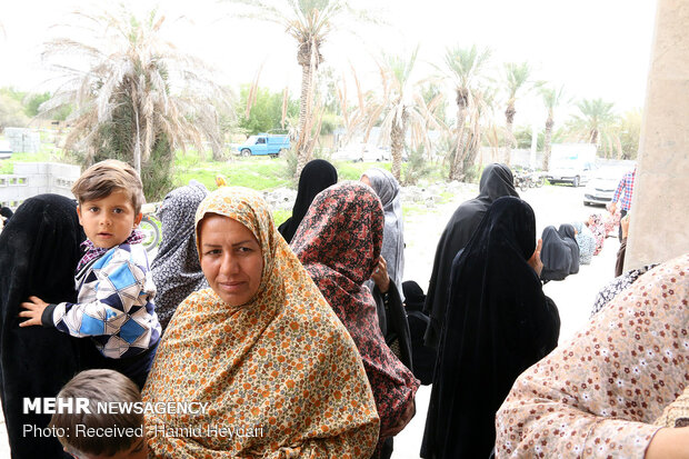 ارائه خدمات درمانی رایگان به مناطق محروم منطقه هشت بندی هرمزگان‎