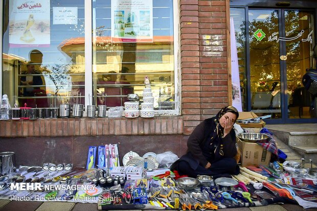 Nowruz shopping in northern city of Gorgan