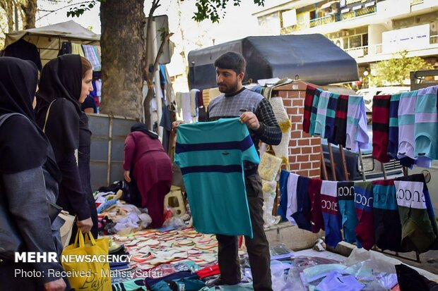 Nowruz shopping in northern city of Gorgan