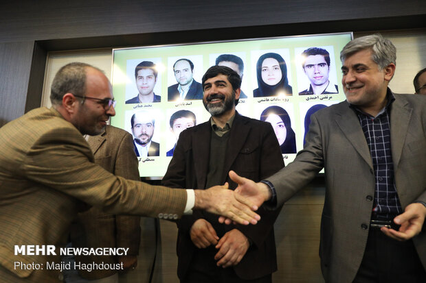 جشن پایان سال کارکنان خبرگزاری مهر و روزنامه تهران تایمز