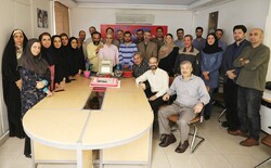 Staff at Tehran Times celebrate New Year