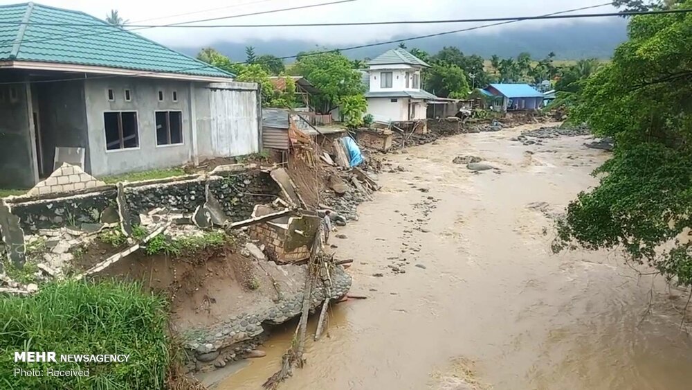 انڈونیشیا میں شدید بارشوں کی وجہ سے 11 افراد ہلاک