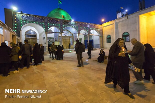 آیین نوروزی «چراغ بران» در شهرکرد
