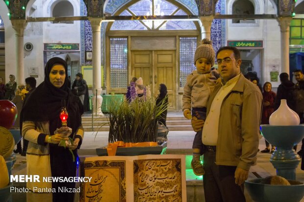 آیین نوروزی «چراغ بران» در شهرکرد