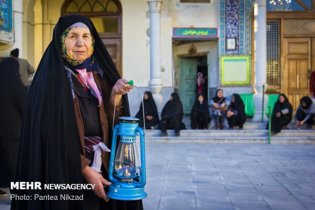 آیین نوروزی «چراغ بران» در شهرکرد