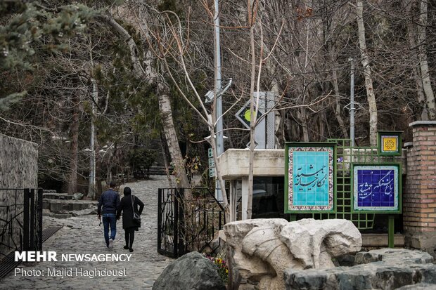 اولین روز فصل بهار در پارک جمشیدیه تهران