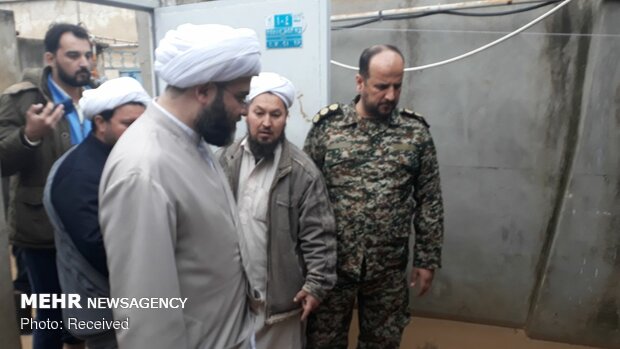 حضور رییس سازمان تبلیغات اسلامی در مناطق سیل زده گلستان