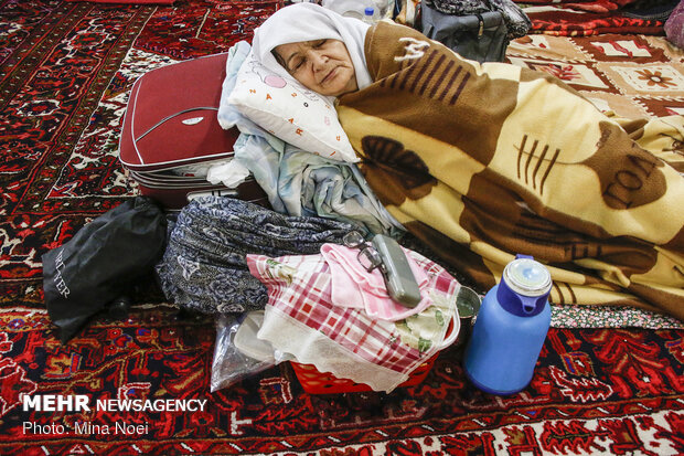 مراسم اعتکاف بانوان تبریزی