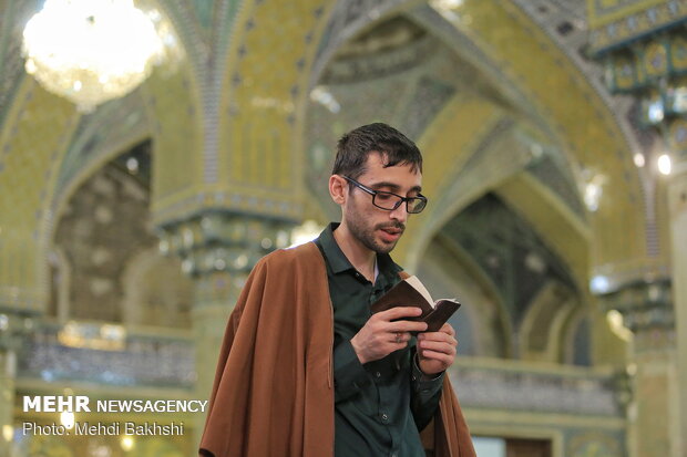 دعای «ام داود» معتکفین در قم