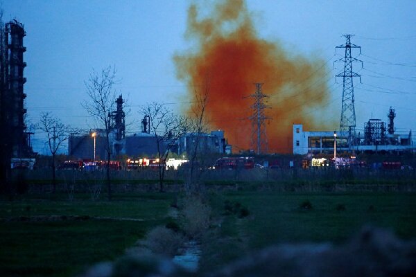 Death toll of chemical plant explosion in China rises to 64