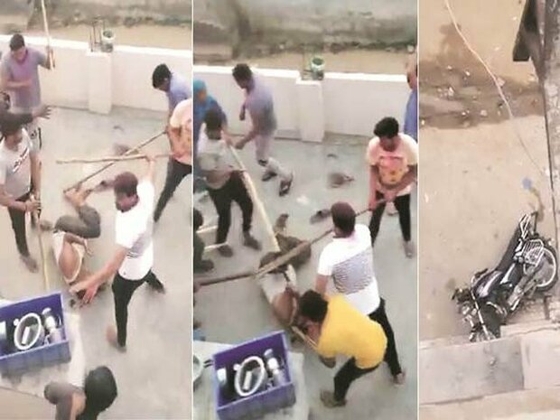 انتہا پسند ہندوؤں کا مسلمان کے گھر پر حملہ اور اہل خانہ پر وحشیانہ اور بہیمانہ تشدد انتہا پسند ہندوؤں کا مسلمان کے گھر پر حملہ اور اہل خانہ پر وحشیانہ اور بہیمانہ تشدد